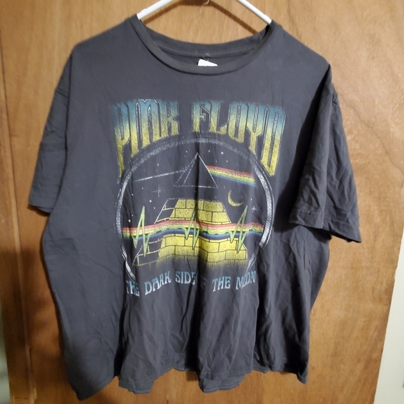 Pink Floyd Dark Side of the Moon T-Shirt. Short Sleeve.XL GREY - Picture 3 of 4